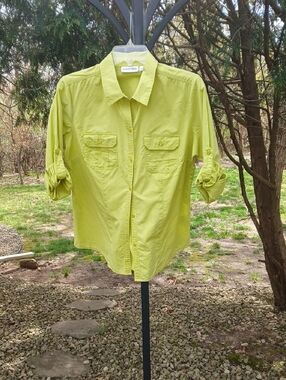 St. Johns Bay 100% Cotton Shirt Sz M